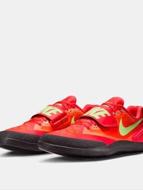 Nike Zoom Rotational 6 Track Throwing Crimson Lime Blast FZ9606-600 Size 8 New